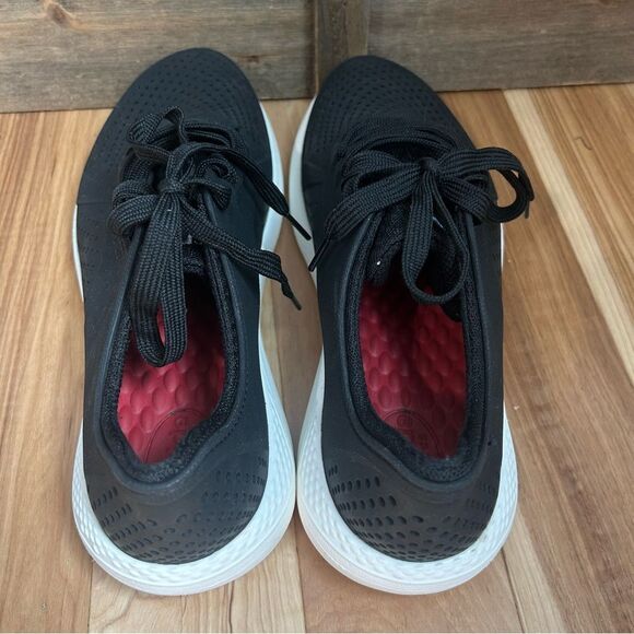 Crocs LiteRide Pacer Men’s Shoe Waterproof Sneaker Casual Black 204967 Sz 9 - Picture 5 of 16